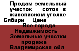 Продам земельный участок (40 соток) в живописном уголке Сибири. › Цена ­ 1 000 000 - Все города Недвижимость » Земельные участки продажа   . Владимирская обл.,Муромский р-н